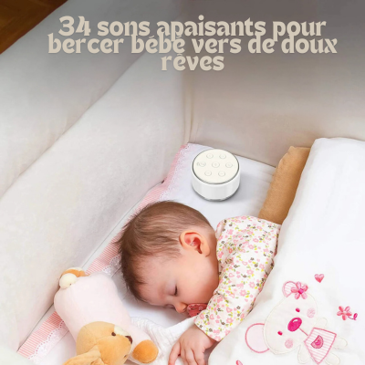 Machine à bruit blanc-DodoZen™ La Solution Ultime pour le Sommeil de Bébé